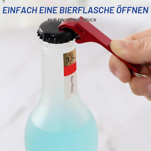 3 Stück Flaschenöffner Schlüsselanhänger, Bieröffner Schlüsselring, Bier Flaschenöffner, Bottle Opener Schlüssel Keychain