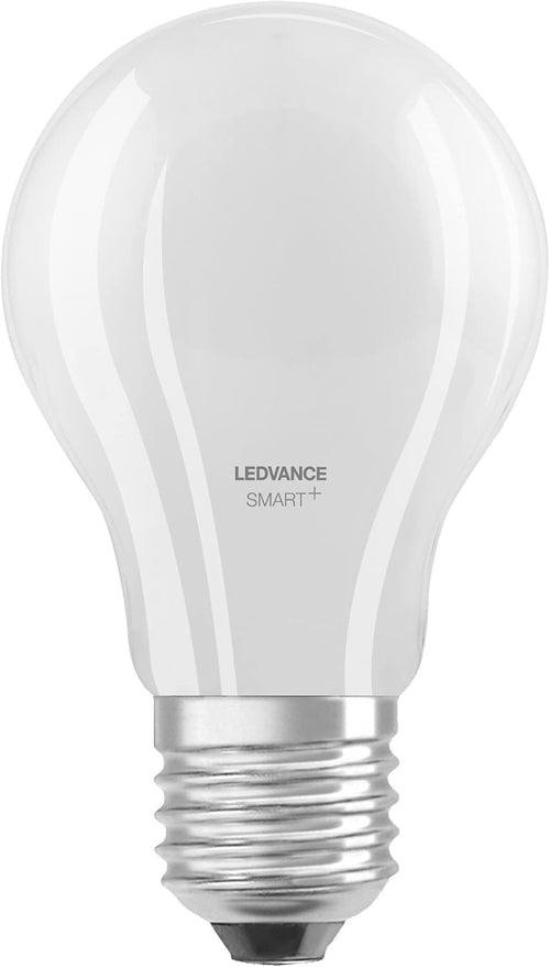 LEDVANCE Smarte LED-Lampe mit WiFi Technologie, Sockel E27, Dimmbar, Lichtfarbe änderbar (2700-6500K), ersetzt Glühlampen mit 60 W, SMART+ WiFi Classic Tunable White, 1er-Pack