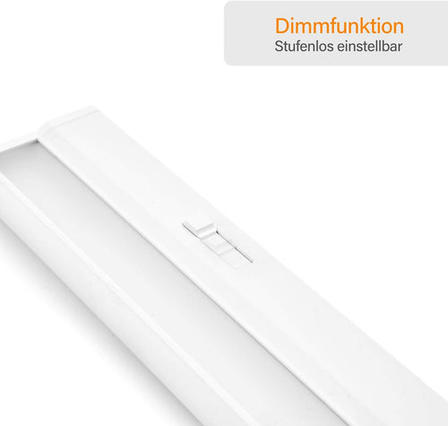NCC-Licht LED Unterbauleuchte Conero DIM 40cm Weiß 7W 406Lumen 4000K verlängerbar Schalter dimmbar