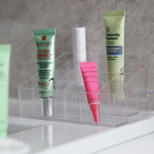 TRIXES Make-up Organizer transparent 24 Fächer