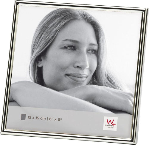 walther design Bilderrahmen silber 6 x 9 cm Chloe Portraitrahmen WD069S