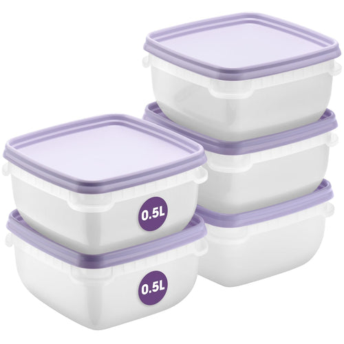 SmartStore flache Frischhaltedosen mit Deckel 2x 1,2L, 24x12x6,5cm