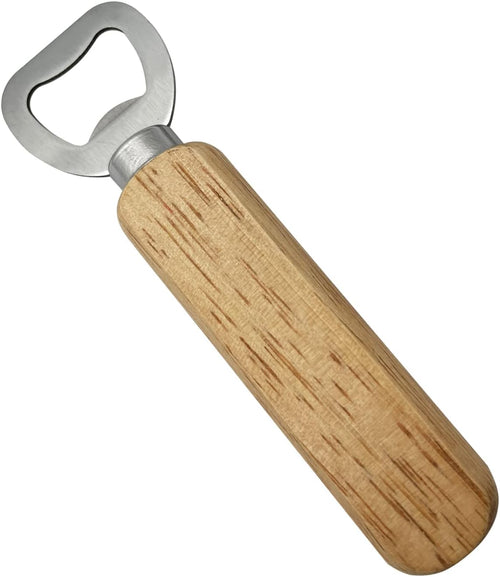 Flaschenöffner, Flaschenöffner mit Holzgriff, Wein-Bier-Limonade-Glasflaschenverschlussöffner