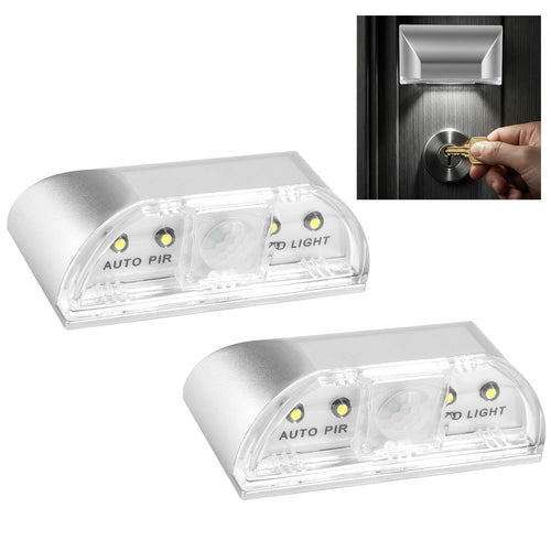 Keyhole Licht Lampe, IR Wireless Auto Sensor Bewegungsmelder Tür Schlüsselloch, 4 LED Birnen, Schlüsselloch-Lichtlampe, Tap Lights Nachtlicht-Wandlampe