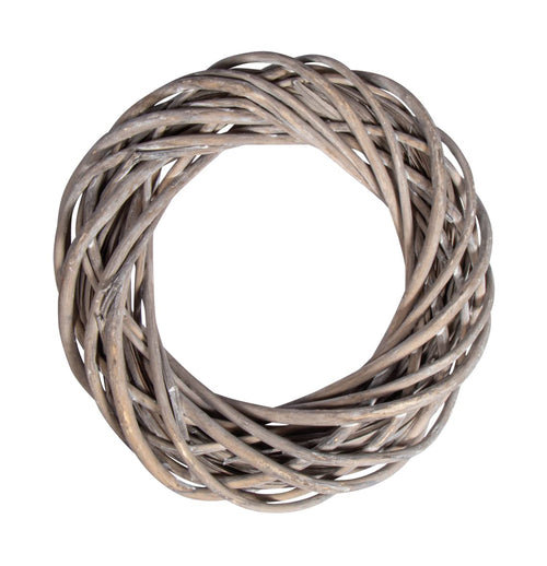 Rayher Hobby Rayher 65007000 Weidenkranz ungeschält, ca. 25 cm ø, Höhe ca. 6 cm, Adventskranz, Türkranz, Naturkranz, Weidenring, Kranz aus Weide, Natürlich