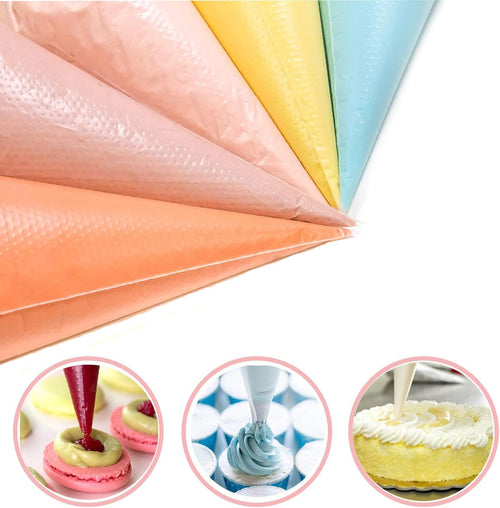 Spritzbeutel Einweg,100 Stück Spritzbeutel Einweg,30×20cm groß Spitzbeutel Profi Einweg Spritzbeutel,Konditor Spritzbeutel Spritztüten einweg Piping Bag.