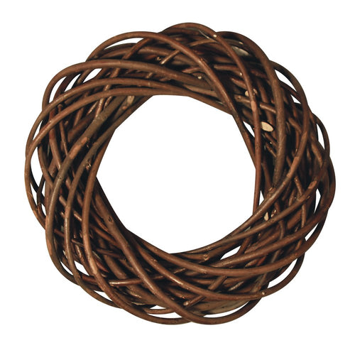 Rayher Hobby Rayher 65007000 Weidenkranz ungeschält, ca. 25 cm ø, Höhe ca. 6 cm, Adventskranz, Türkranz, Naturkranz, Weidenring, Kranz aus Weide, Natürlich