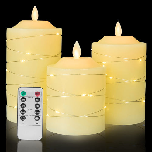 Nancia batteriebetriebene flammenlose Teelichter, realistisch hell flackernde elektrische Kerzenlampe im 24er-Pack, langlebige 100 Stunden warme gelbe Glühbirne, geeignet für Festival, Party, Heimdeko