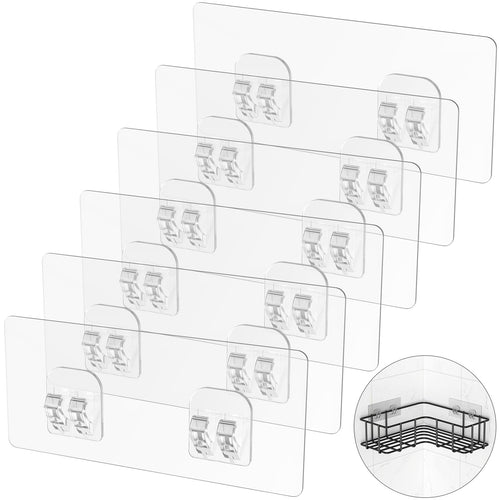 Klebehaken für Ecke Duschablage, Wandhaken Duschregal, Wall Hooks