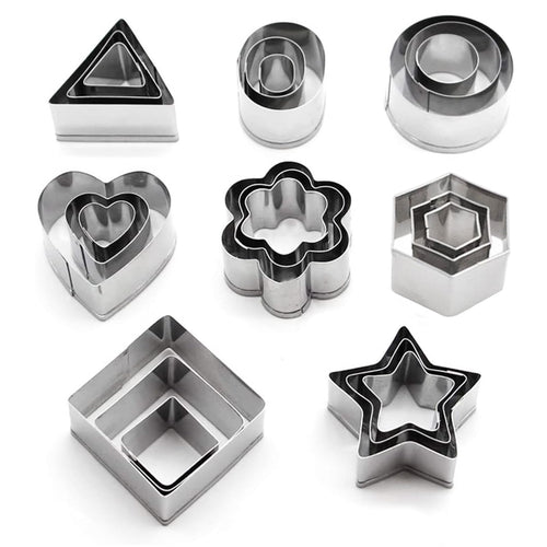 Ausstechformen Weihnachten Ausstecher Wichtel, 4PCS Keksausstecher Weihnachten aus Edelstahl, Plätzchenausstecher Wichtel, Elchkopf, Elch, Schneeflocke Ausstecher für Torten Fondant Kekse Backen