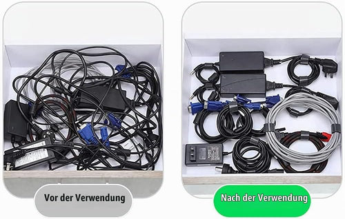 Klett Kabelbinder Wiederverwendbare Schwarz 50 Stück Klettband Klettkabelbinder Kabel Klettband Kabelklett Klettbinder Verstellbare Wiederverschließbar Kabelklettbänder