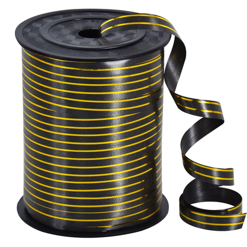 450 Meters Geschenkband Weiss - Gold 5mm Geschenkbänder luftballon schnur - luftballon band Luftballons Hochzeit Geschenkverpackung für Weihnachtsdeko, Ballonverschlüsse, Geschenkverpackung