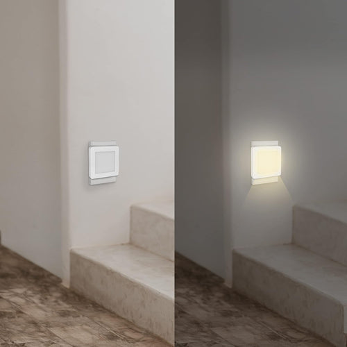 LogiLink LED013 - LED Nachtlicht / Beleuchtung mit Dämmerungssensor und 2 Helligkeitsstufen
