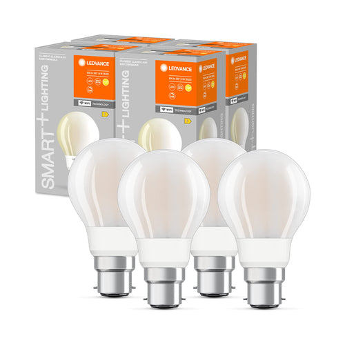 LEDVANCE E27 LED Lampe, SMART Home Wifi Edison Filament Stil Leuchtmittel mit 6W (540Lumen), Warmweiß (2500K) kompatibel mit Alexa, google oder App, Lampen im 1er-Pack
