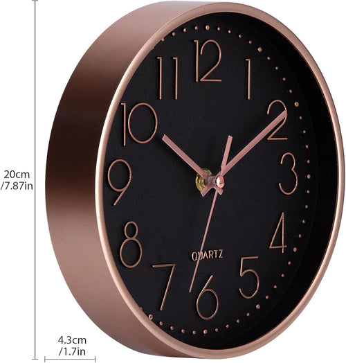ACCSHINE Wanduhr Ohne Tickgeräusche Modern 20cm