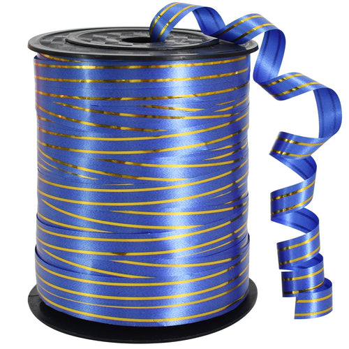 450 Meters Geschenkband Weiss - Gold 5mm Geschenkbänder luftballon schnur - luftballon band Luftballons Hochzeit Geschenkverpackung für Weihnachtsdeko, Ballonverschlüsse, Geschenkverpackung