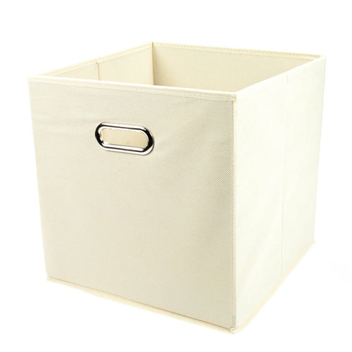 Zeller 14131 Aufbewahrungsbox, Vlies, L 28 x B 28 x H 28 cm, beige
