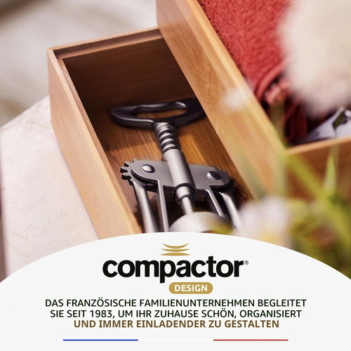 Compactor Organizer Größe M 22,5x7,5x6,5 cm aus Bambus