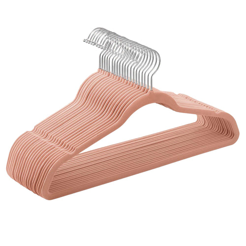 SONGMICS Kleiderbügel Samt, 20er Set, 42 cm breit, dünn, gut belastbar