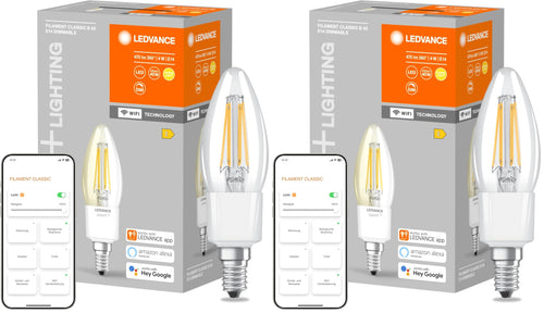 LEDVANCE SMART+ Filament Candle Dimmable Warmweiß 2700 K 4 W