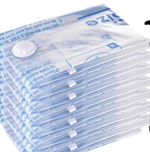 MEIQIHOME 12 Reise-Kompressionsbeutel für Kleidung