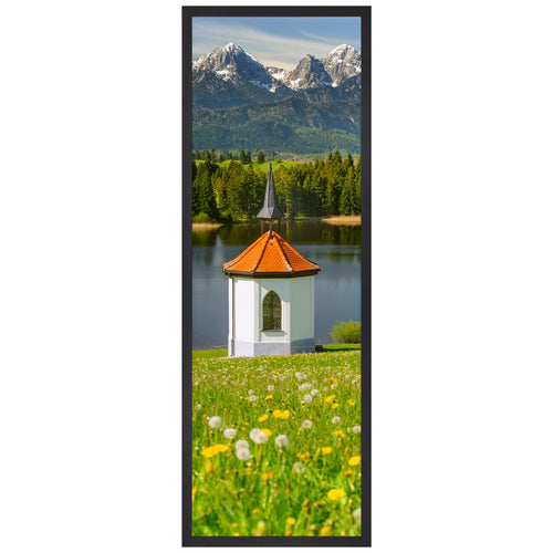Giftgarden Schwarze Bilderrahmen 10x15 cm, Moderner Fotorahmen