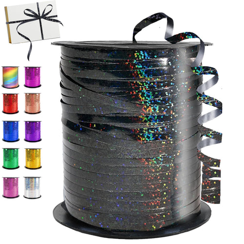 12 Rollen Geschenkband,10 m je Rolle Ringelband Bunt, Curling Ribbon Rolle für Hochzeit Partei Festival Dekoration Handwerk Geschenkverpackung Florist Luftballon