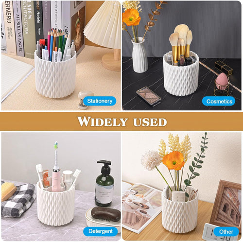 MumdoYAL Schminktisch Organizer,Badezimmer Organizer,Skincare Organizer,360° drehbare Aufbewahrung, geeignet für Frisiertisch, Schlafzimmer und Badezimmer (einzeln)