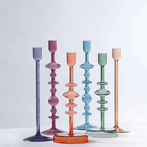like. by Villeroy & Boch Like Home Stabkerze Apricot & Clay, 2x23 cm, 2 Stück, bunt