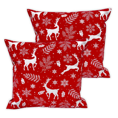 Kissenbezug 40x40 cm Baumwolle Zierkissenbezug mit Verstecktem Reißverschluss, Kopfkissenbezug, Kissenhülle, Sofakissenbezüge, Dekokissenbezüge für Wohnzimmer Sofa Couch Schlafzimmer