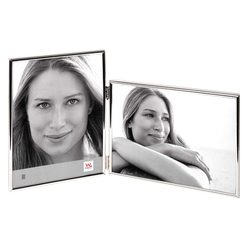 walther design Bilderrahmen silber 6 x 9 cm Chloe Portraitrahmen WD069S