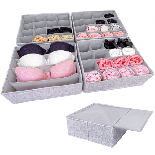SIMPLE JOY® BH Organizer Modul des PAX75 & PAX100 Organizers für IKEA 4Fach