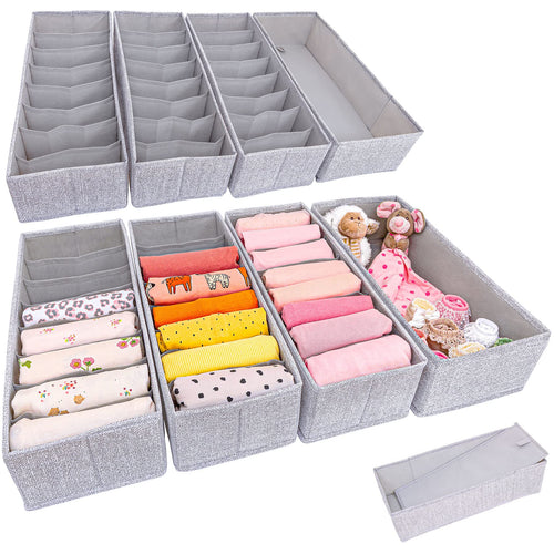 SIMPLE JOY® BH Organizer Modul des PAX75 & PAX100 Organizers für IKEA 4Fach