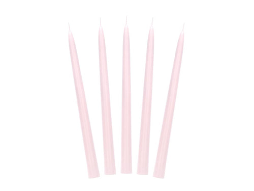 Spitzkerzen 24cm 10Stk. | Schwarz