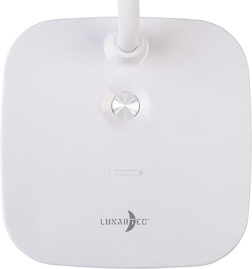 Schreibtischlampe: Dimmbare Akku-Schwanenhals-Schreibtischleuchte, 245 Lumen, 7 Watt, CCT (Tischlampe Schreibtischlampe, Schwanenhals, Steckdose)