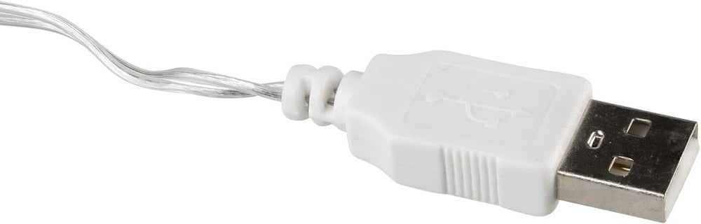 Idena Micro Lichterkette Innen 20 LEDs in Warmweiß, 1,25 m, 5 Stück