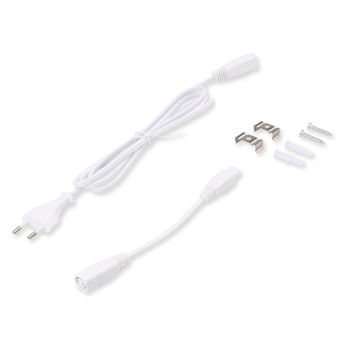 da LIGHT Led Unterbauleuchte Küche 5W 31,5cm 450lm 4000k Neutralweiß Unterbau Lichtleiste Küchenlampe Schrankbeleuchtung Superhell Weiß für Küche Schrank Erweiterbar durch Stecksystem
