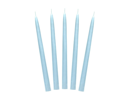 Spitzkerzen 24cm 10Stk. | Schwarz
