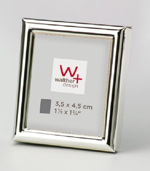 walther design Bilderrahmen silber 6 x 9 cm Chloe Portraitrahmen WD069S