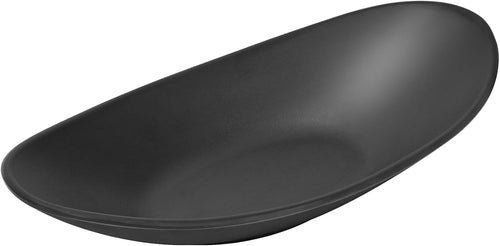 Schwarze Schmucktablett Schlüsselschale ，26.5x14cm，Kosmetiktablett Oval Schale Tablett für Flur schlüssel Schale im Eingangsbereich，dekoschalen，schmuckschale
