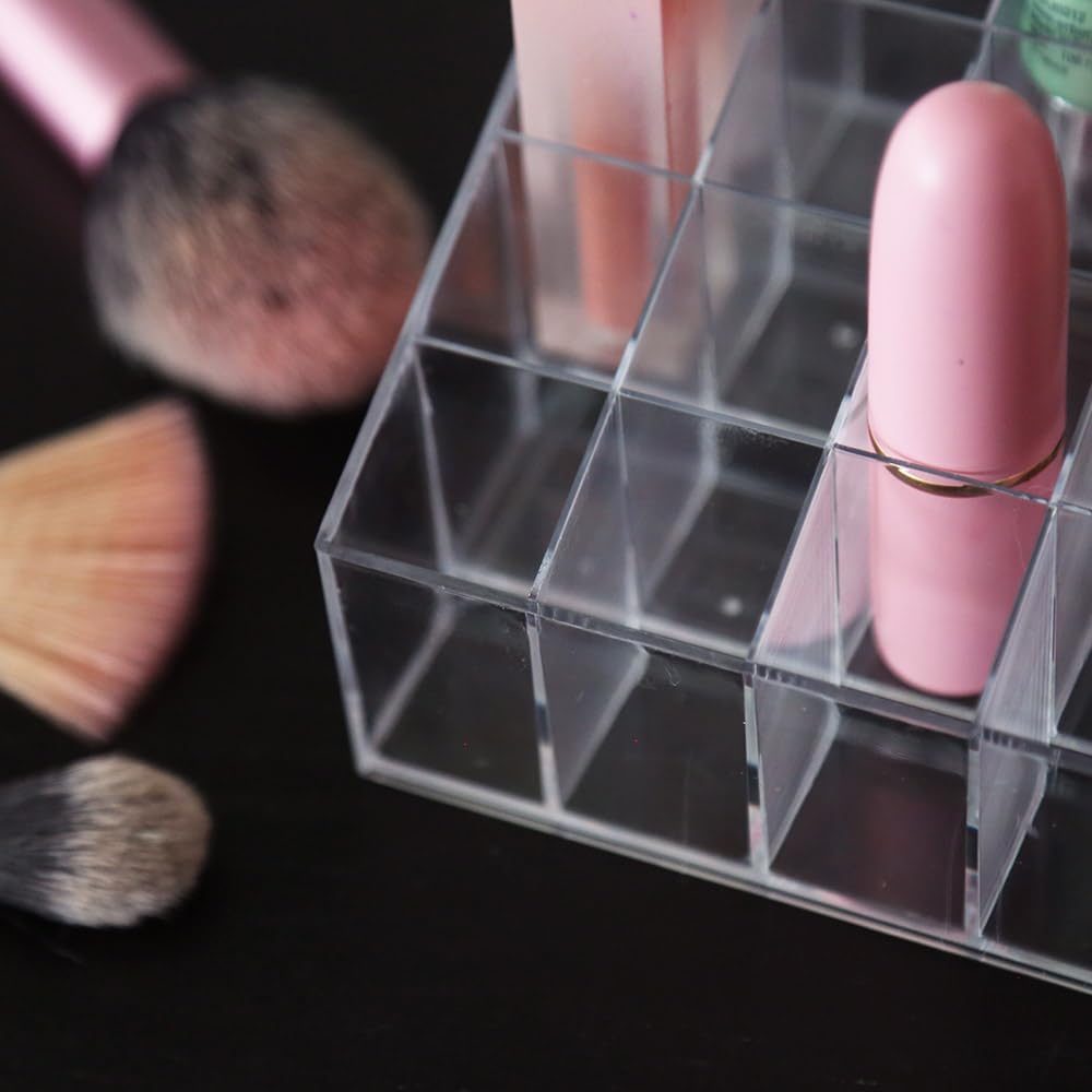 TRIXES Make-up Organizer transparent 24 Fächer