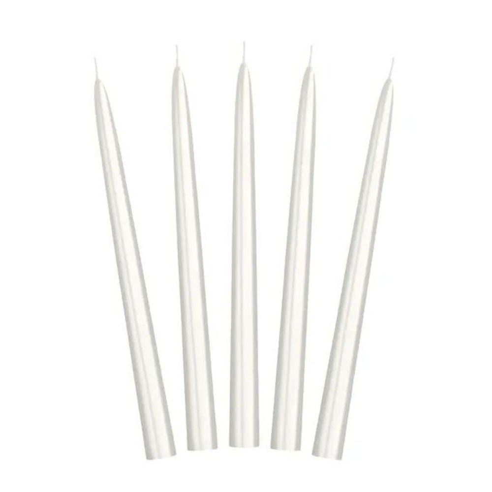 Spitzkerzen 24cm 10Stk. | Schwarz
