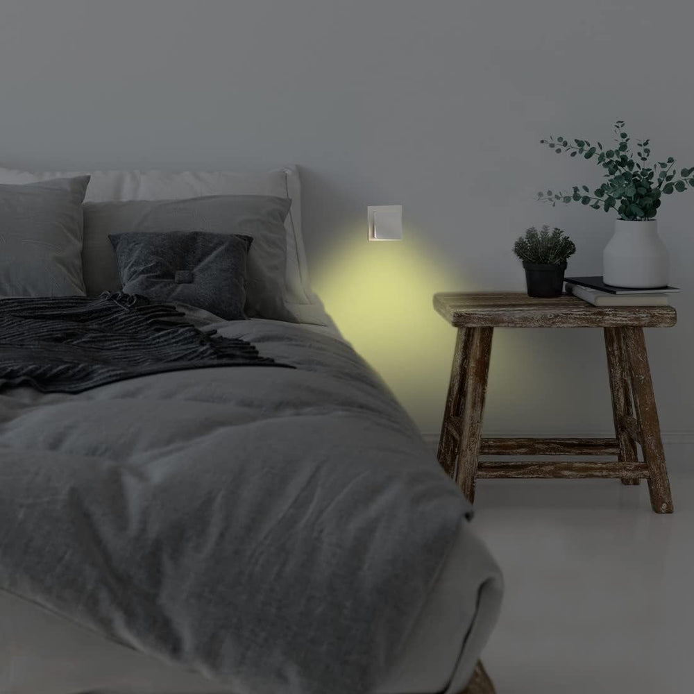 Hama LED Nachtlicht für Steckdose, Nachtsensor, warmes Licht