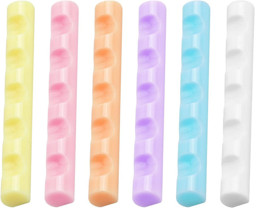 6 Stück Nagelpinsel Organizer Nail Art Pinselhalter, Nagelkunst Pinsel Stifte Ständer Nail Art Pinselhalter Display Ständer, Stifthaltern für Nagelkunst für Beauty Werkzeug Aufbewahrung