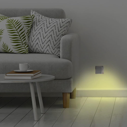 Hama LED Nachtlicht für Steckdose, Nachtsensor, warmes Licht