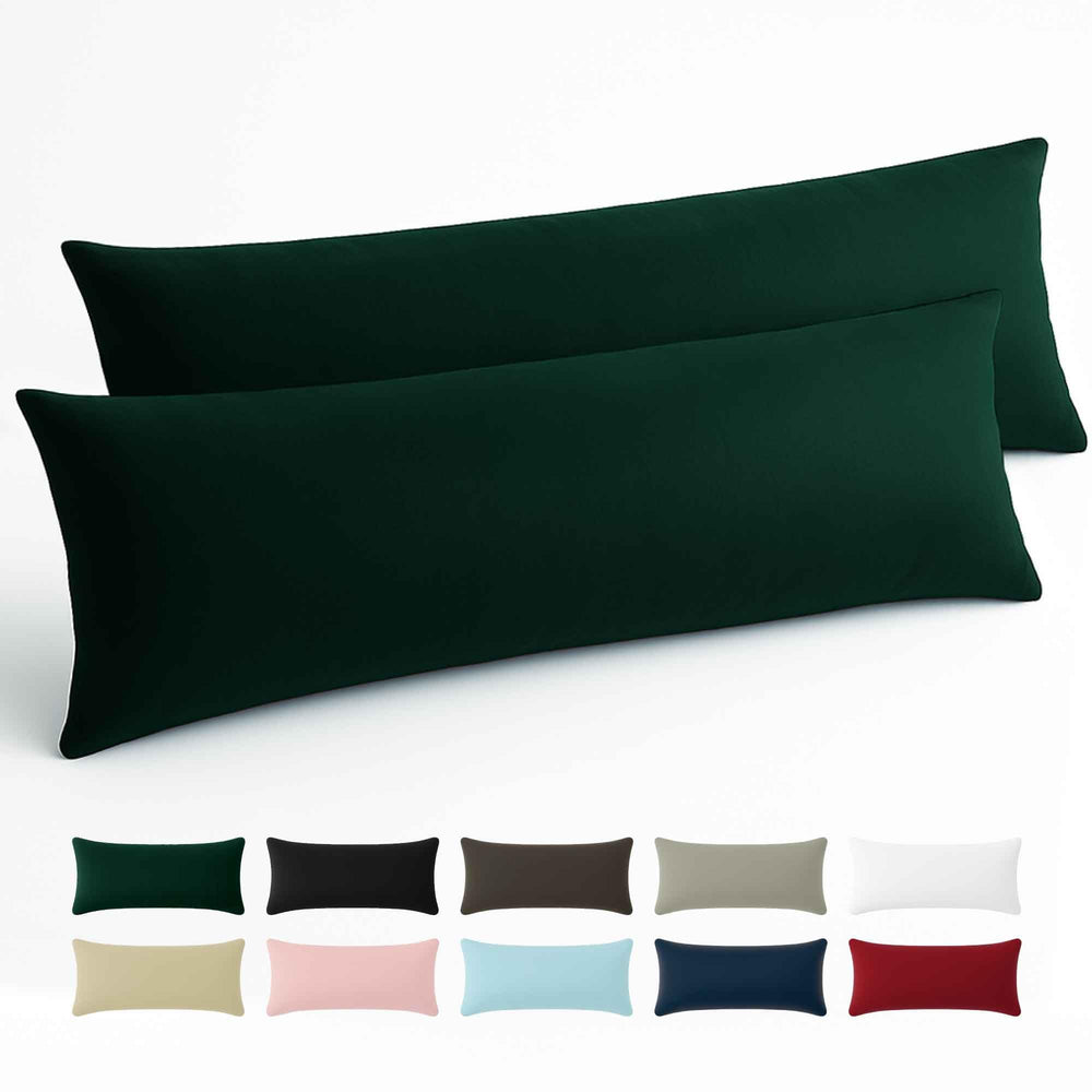 Kissenbezug 40x40 Baumwolle Renforcé (2er-Set) - Rosa - Dicht gewebt mit 57 Fäden/cm² - 40x40cm Kissenbezug - Oeko Tex Zertifiziert - Dreamzie