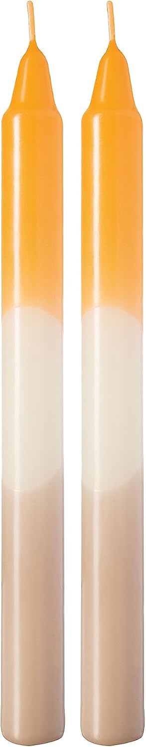 Stabkerzen Apricot 23 cm 2 Stück