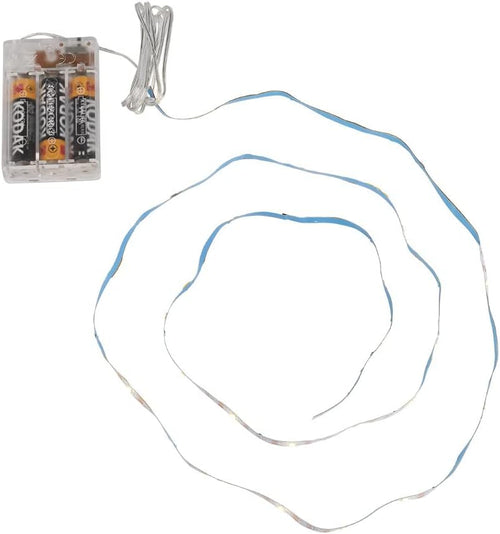 Ideen mit Herz LED-Lichterband, selbstklebend, warmweiß, inkl. Timer, 40er, 135 cm, 100 cm Kabelzulauf