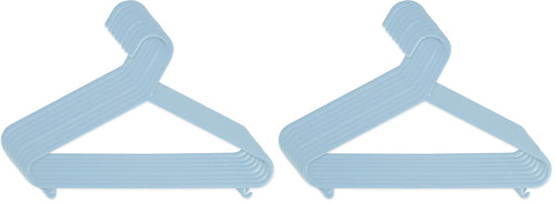 Bieco 04-014147 - Kinder Kleiderbügel im 8er Set, perlmutt