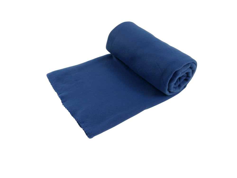 CB Home & Style Fleecedecke Uni 130 x 170 cm Schwarz